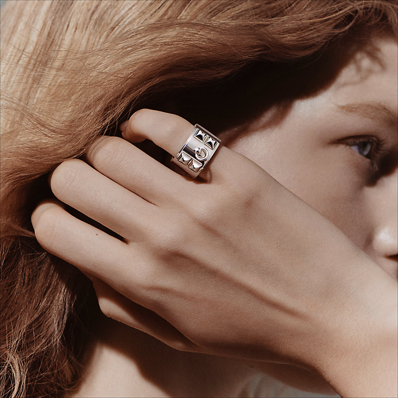 Bague hermes croisette online petit modele